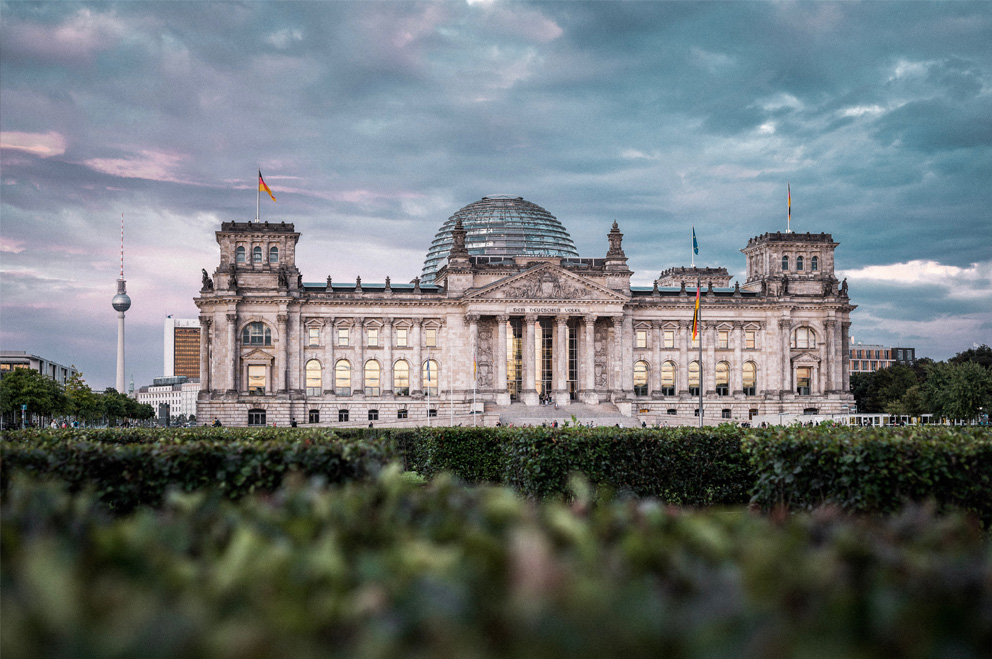 Foto des Reichstagsgebäudes