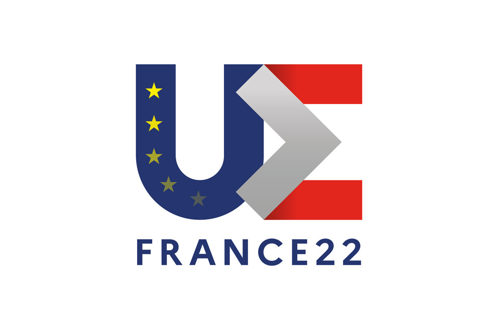 Logo der französischen EU-Ratspräsidentschaft