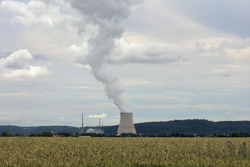 Atomkraftwerk in Deutschland.