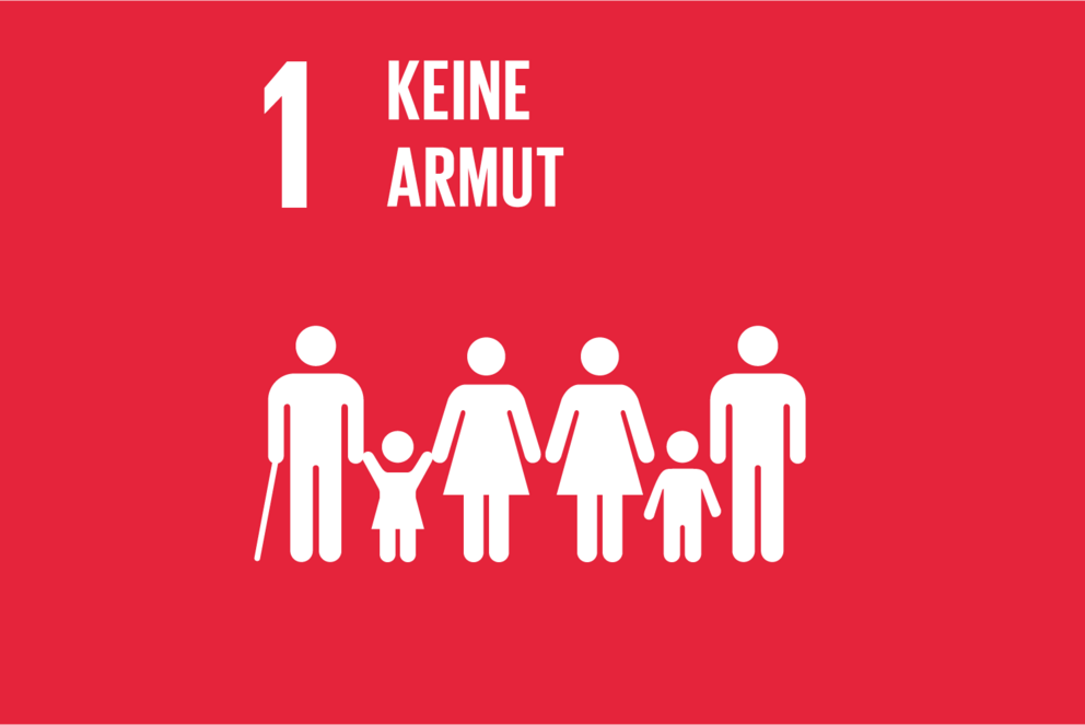 Logo des SDG Keine Armut